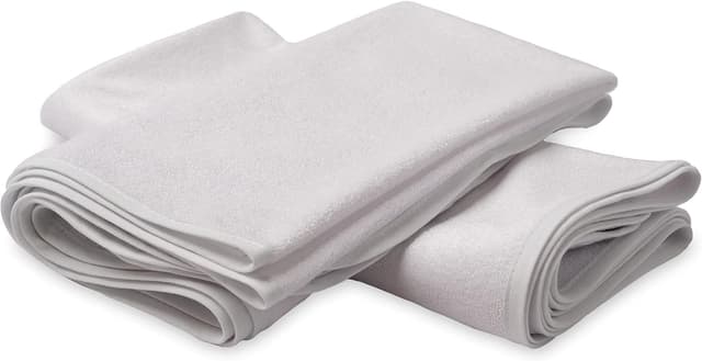 Detalle de Flyideas wasserdichter Matratzenschoner fürs Babybett 80x160 cm (2er-Set) mit Bambus-Zertifizierung