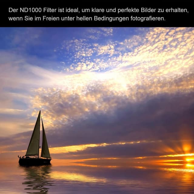 Thumbnail 4 de DolDer ND1000 Filter 72 mm für 10 Stops