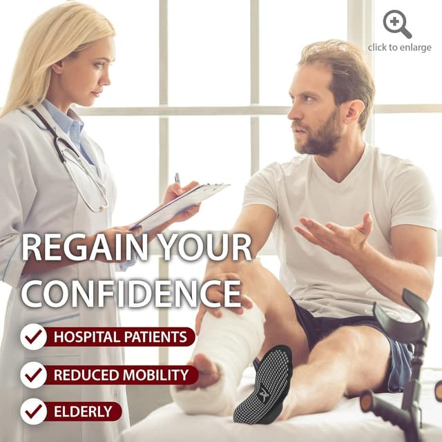 Thumbnail 4 de Rymora Non Slip Grip Socks