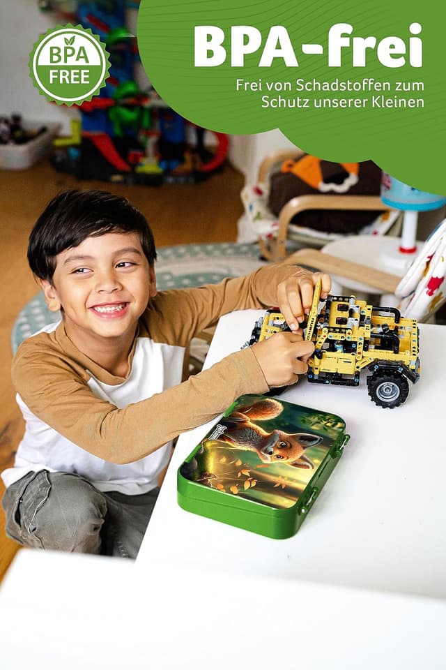 Detalle de Jarlson TONI Brotdose mit Fächern 🍱