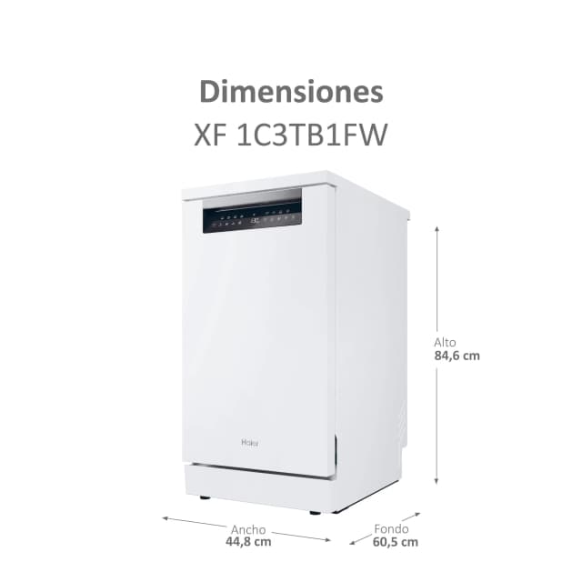 Detalle 2 de Haier XF1C3TB1FW 11 servicios WiFi