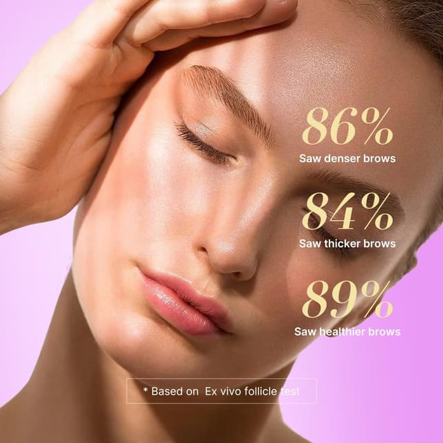 Detalle de VieBeauti Eyebrow Growth Serum (3 mL) for Longer, Fuller, Thicker-Looking Brows