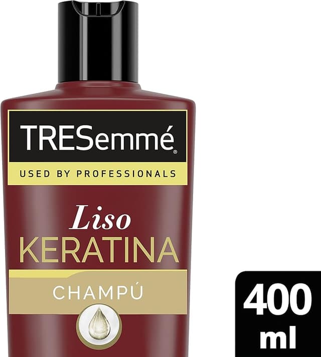 Detalle 1 de TRESemmé Champú Liso Keratina - Suavidad y Brillo