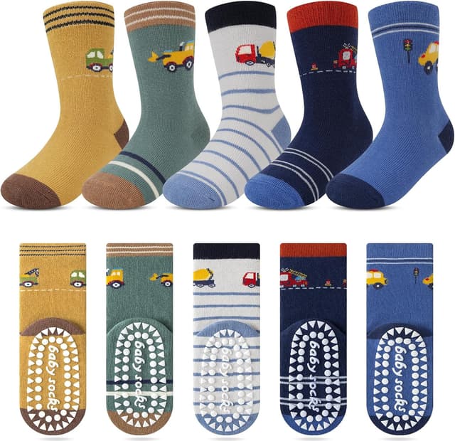 Detalle de Kyopp chaussettes enfant rigolotes en coton (lot de 10) 21-37