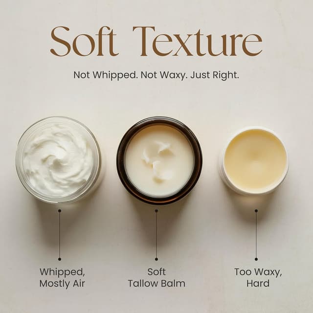 Thumbnail 6 de Beef Tallow for Skin Tallow and Honey Balm for Face — Non-Greasy Tallow Moisturizer (Gift-Ready)