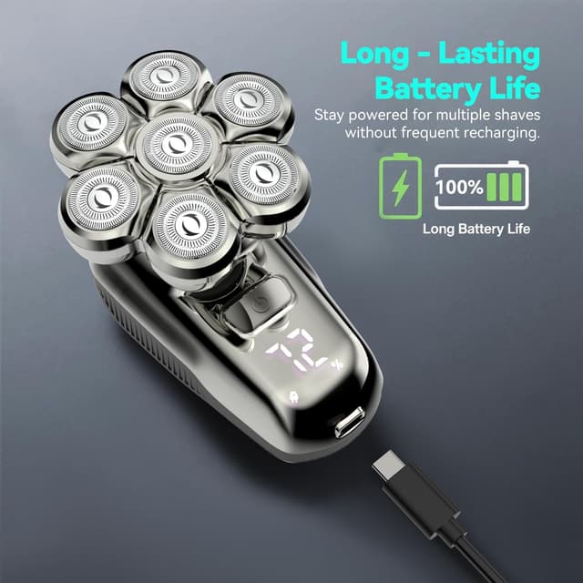 Thumbnail 5 de 2025 7D Flexible Head Shaver 90min