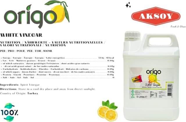 Thumbnail 3 de Origo White Vinegar 5L
