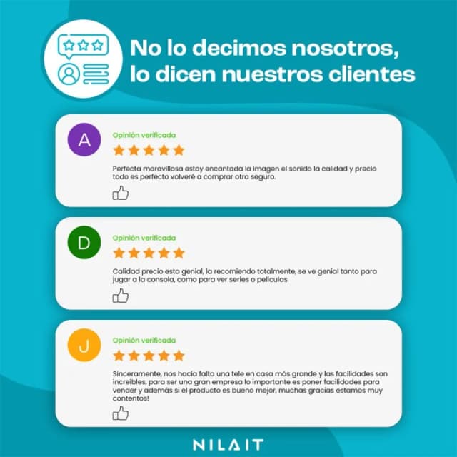 Detalle 2 de Nilait Prisma 32FD7004SVIOS 32" LED Smart TV FHD con VIDAA