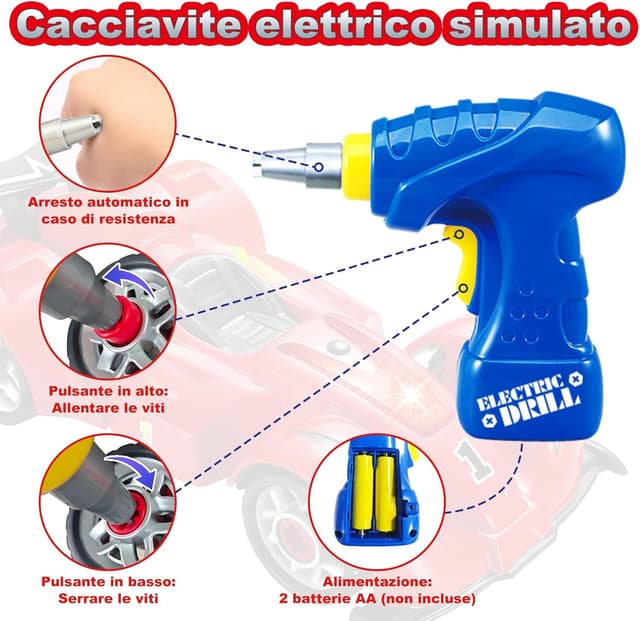 Thumbnail 3 de Pup Go F1 Auto da corsa smonta e rimonta 24 pezzi