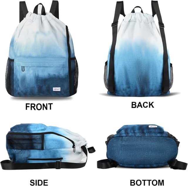 Detalle 2 de Risefit Waterproof Swim Drawstring Bag