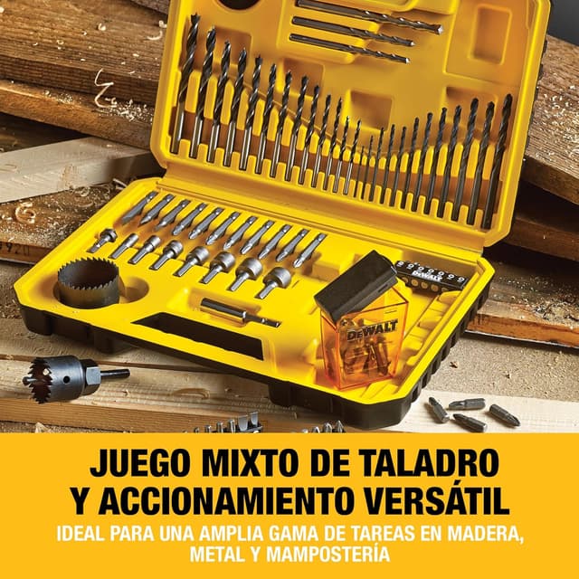 Thumbnail 1 de DEWALT DT71563-QZ Juego de taladros mixtos 100 piezas
