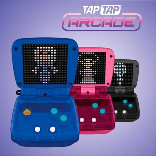 Detalle 2 de BANDAI TAPTAP Arcade FC34812 — máquina recreativa retro 10 juegos