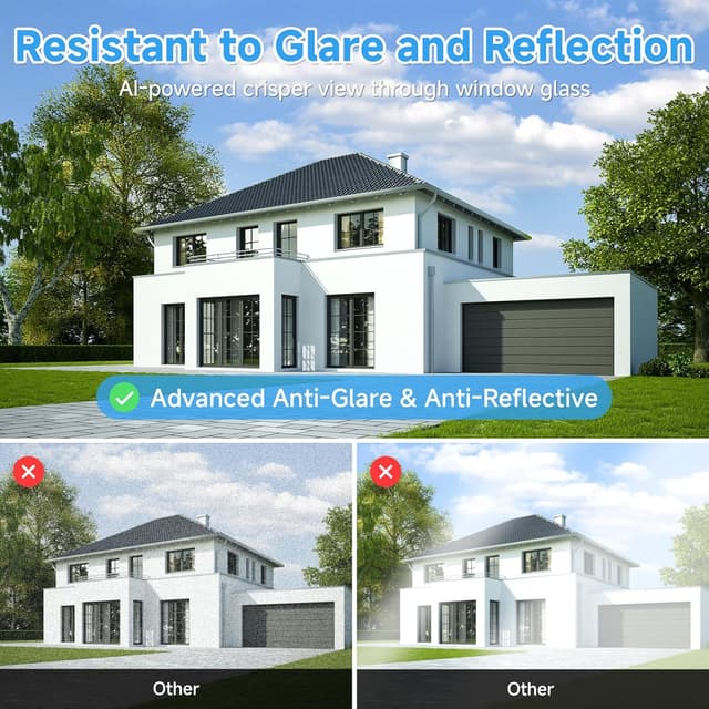 Detalle 1 de Window Camera 3MP 2K security camera