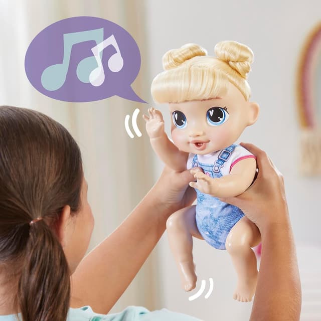 Thumbnail 4 de Baby Alive Harper Hugs 27 cm poupée interactive