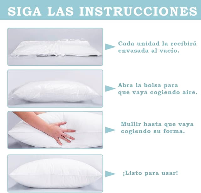 Thumbnail 6 de Aitsse Relleno de Cojín Siliconada 6 Unidades 🪡