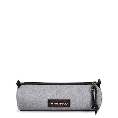 Detalle de EASTPAK ROUND Estuche Sunday Grey 🎒 - Práctico y Estiloso