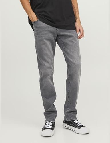 Thumbnail 2 de JACK & JONES Jjiglenn Slim Fit vaqueros negros 33W