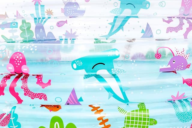 Thumbnail 6 de Bestway pataugeoire gonflable pour enfants Trois Anneaux Deep Dive (183 x 183 x 33 cm) multicolore