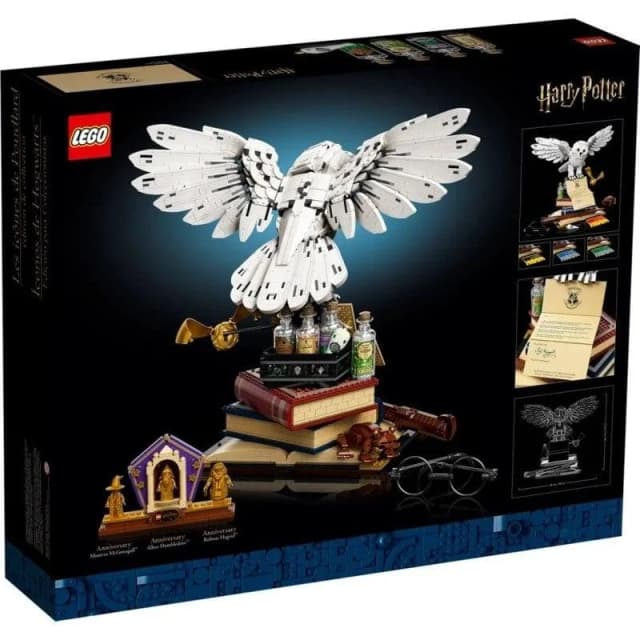 Detalle 2 de Lego Harry Potter Iconos de Hogwarts 3.000 piezas
