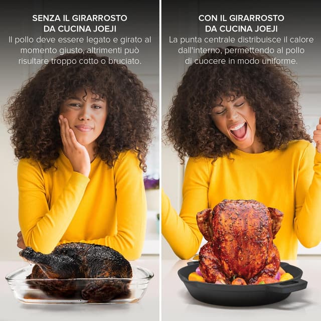 Thumbnail 4 de Joeji's Kitchen Supporto per Pollo alla Birra in ghisa 🍖