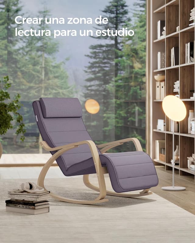 Thumbnail 4 de SONGMICS Silla Mecedora LYY010G01 150 kg