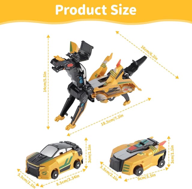 Thumbnail 1 de CMANLNYK Robocrash 2 in 1 Toy