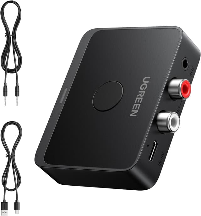 Detalle de UGREEN Bluetooth 6.0 Receiver LDAC, 15H playtime
