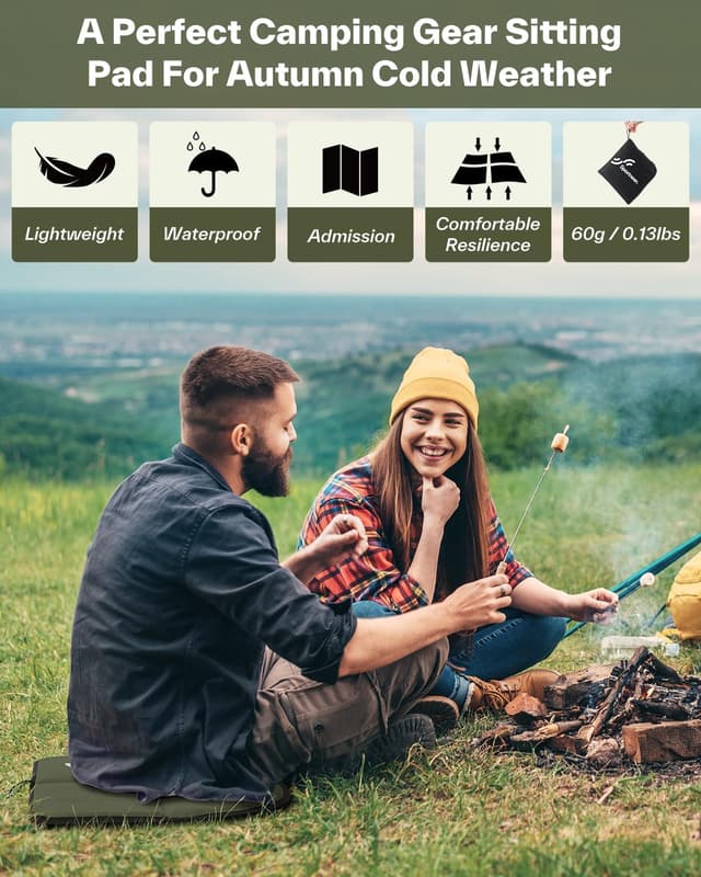 Detalle 2 de Sportneer Sitzkissen Outdoor 40 x 40 x 1 cm