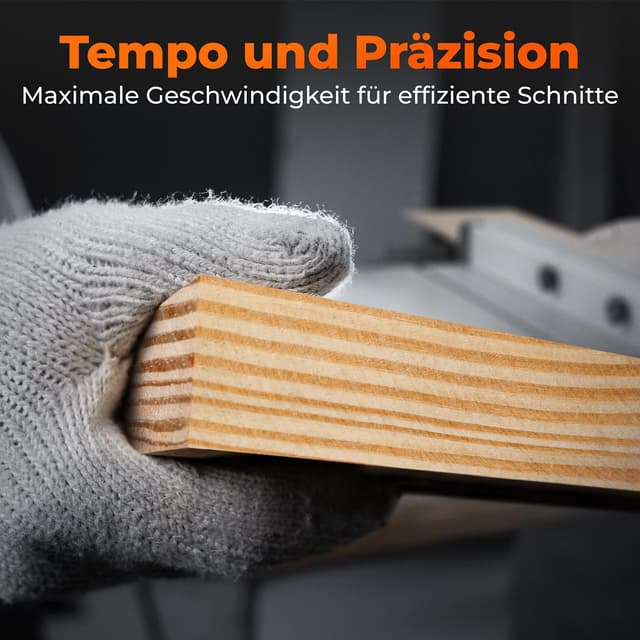 Detalle de BAUBECK Sägeblatt 315x30 3 mm Z30 (Zuschnitt in Holz mit Nägel) für Tischkreissägen