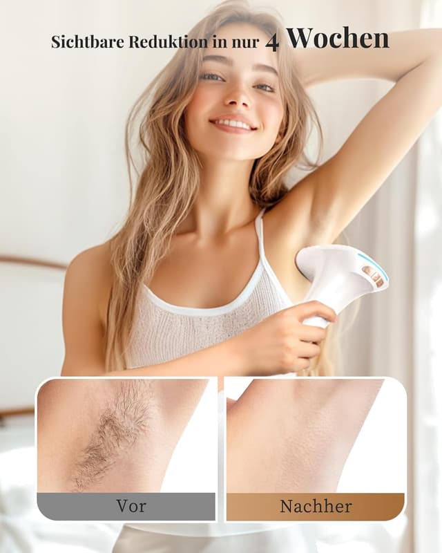 Detalle 2 de Haarlosy IPL Geräte Haarentfernung Laser 999900 Blitze