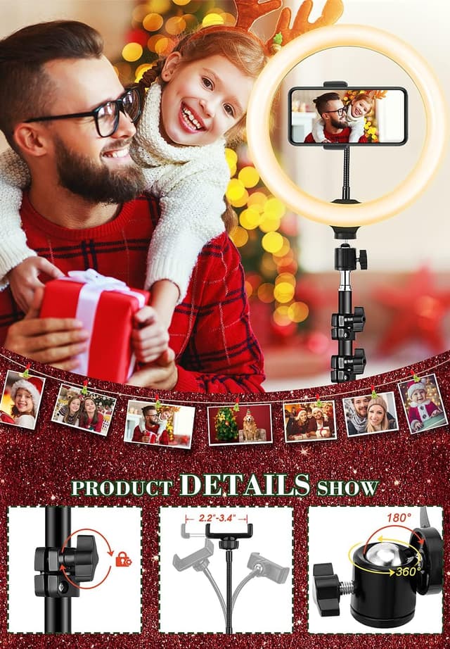 Thumbnail 5 de LIPETY 10 Ring Light con Treppiede