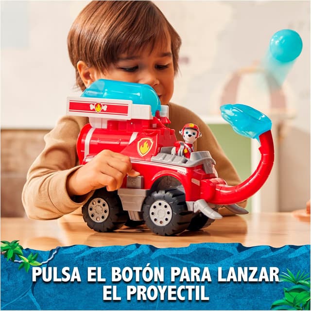 Thumbnail 4 de PATRULLA CANINA Jungle Pups Coche Elefante con Lanzador 3 proyectiles