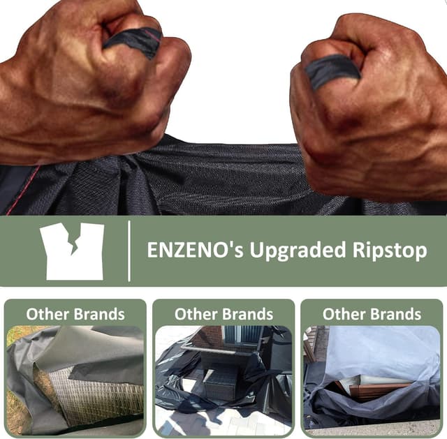 Thumbnail 3 de Enzeno Waterproof Garden Furniture Cover 200x160cm