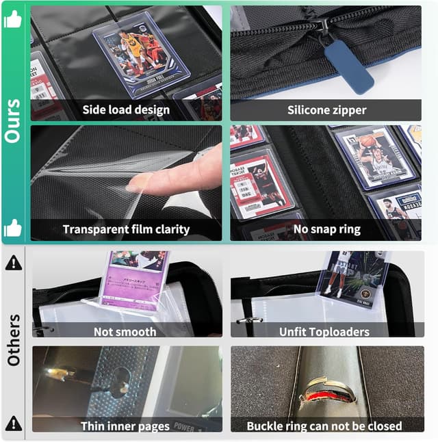 Thumbnail 3 de ZLCA Top Loader Binder 324 Cards