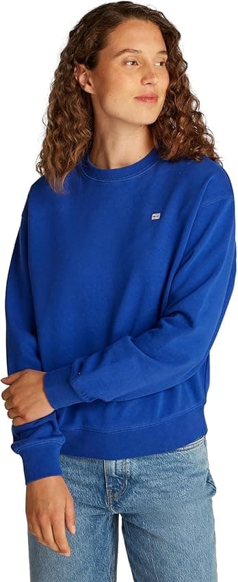 Detalle de Tommy Hilfiger Sudadera Contrast Flag XXL, 100% algodón