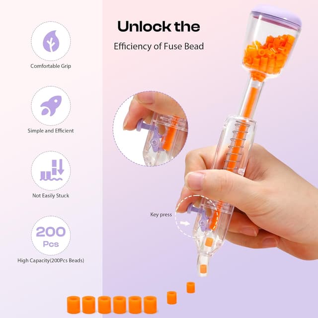 Thumbnail 2 de Caydo Pluma para Cuentas Fusibles 5mm