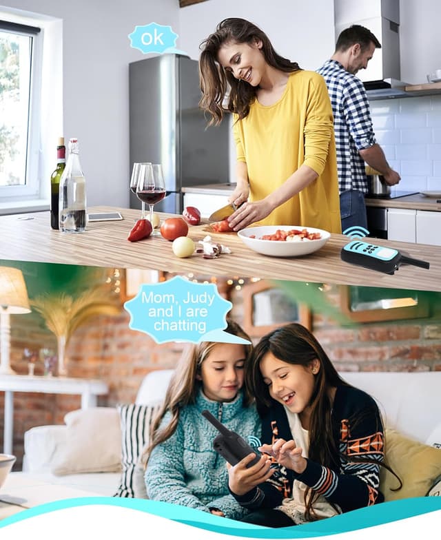 Thumbnail 6 de QNIGLO talkie-walkie enfants VOX 8 canaux