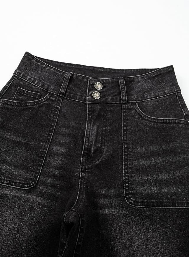 Thumbnail 5 de Sidefeel Wide Leg Jeans High Waisted 26