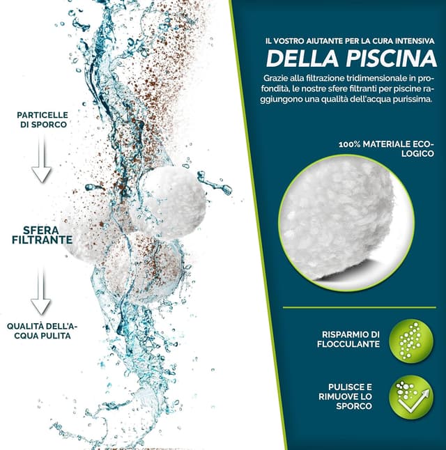 Thumbnail 2 de tillvex Palline filtranti 1400g per piscina