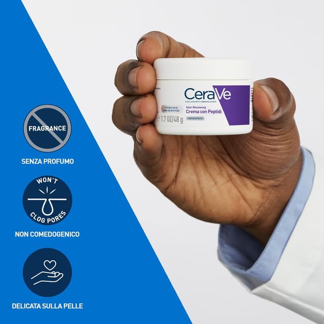 Detalle 2 de Crema viso CeraVe Skin Renewing Peptidi 48 g