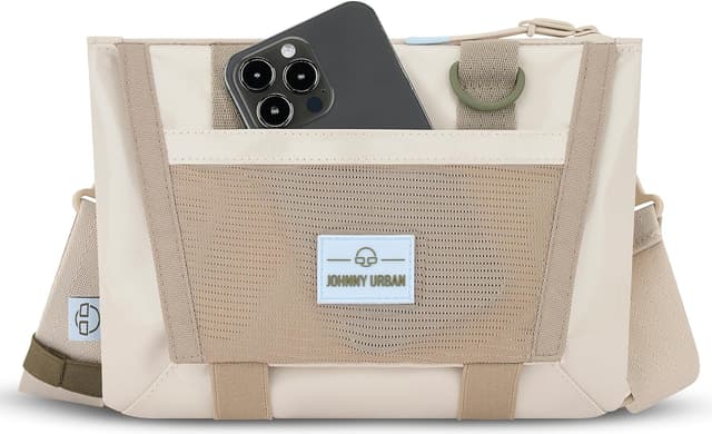 Detalle de Johnny Urban Marsupio Petto Uomo e Donna Avery 2-in-1: borsello e marsupio tattico idrorepellente da 1 litro