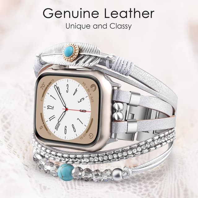 Detalle de V.R.HOPE Boho Armband für Apple Watch