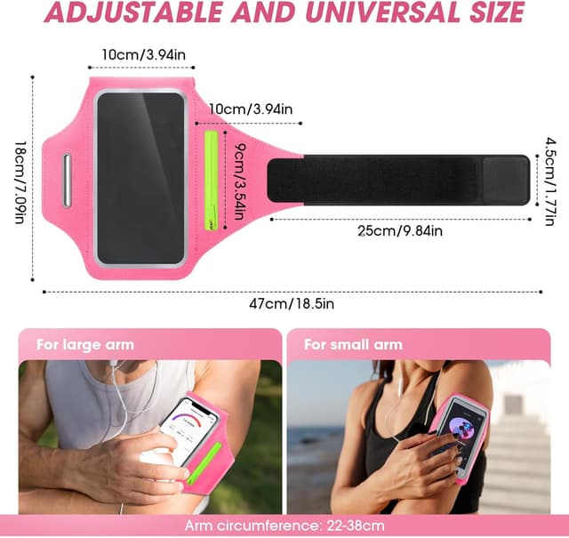 Detalle 2 de GlasFlength brazalete deportivo universal