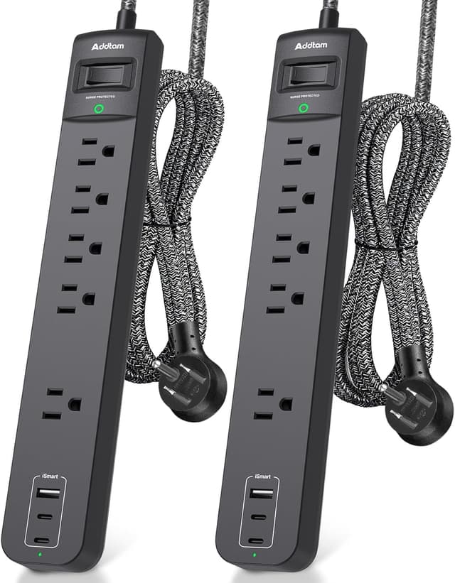 Imagen de Power Strip Surge Protector 1875W, 2 Pack ๐ en OfertitasTOP