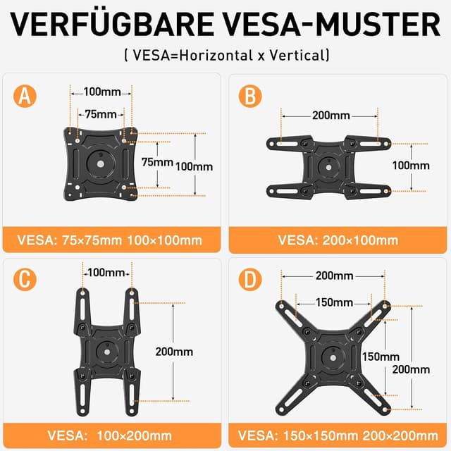 Thumbnail 6 de ELIVED TV Wandhalterung 14–42 Zoll