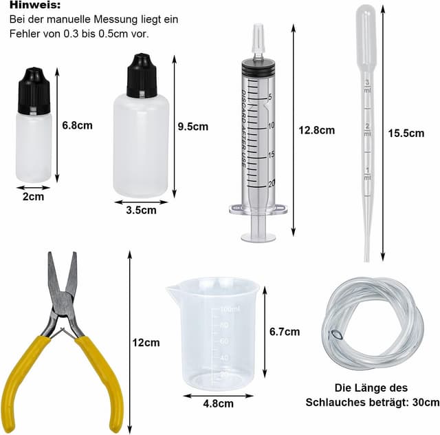 Detalle 2 de Reyshin Liquid-Flaschen Set 50 ml