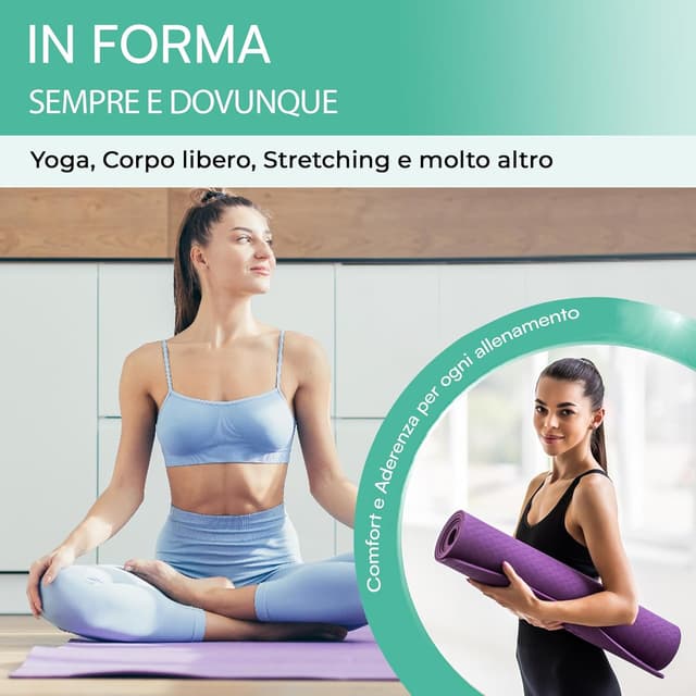 Detalle 2 de TEMPO DI SALDI Tappetino Yoga 170x60 cm