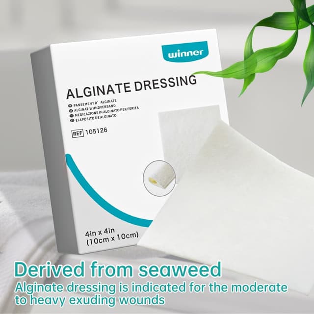 Thumbnail 2 de Winner Medical Calcium Alginate Dressing 10x10 cm