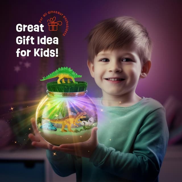 Thumbnail 5 de Dinosaurier-Terrarium-Set 13 Farben 🌙