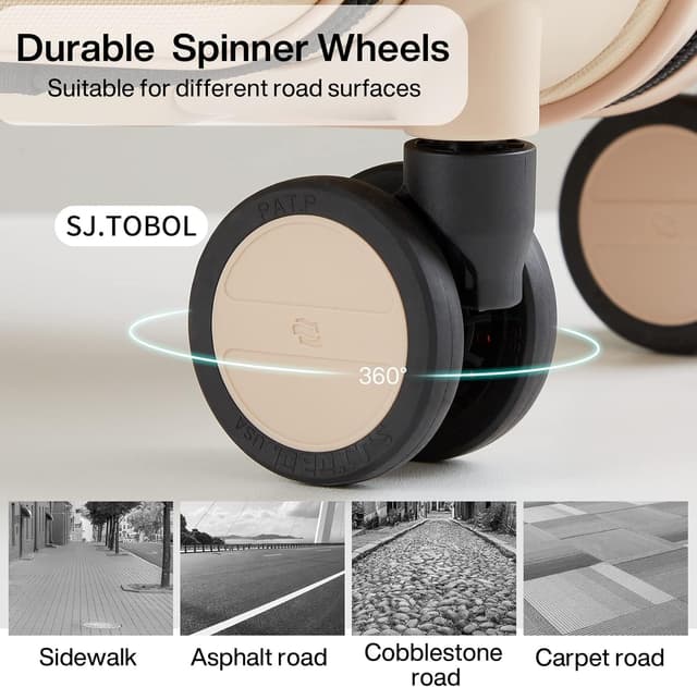 Detalle 2 de Hanke Cabin Luggage 20 Inch Expandable Case